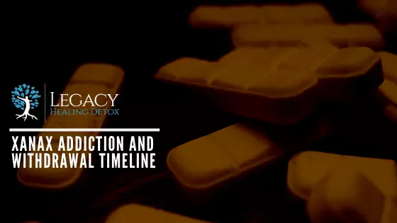 Xanax Addiction and Withdrawal Timeline